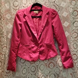 Bright Pink Formal Jacket